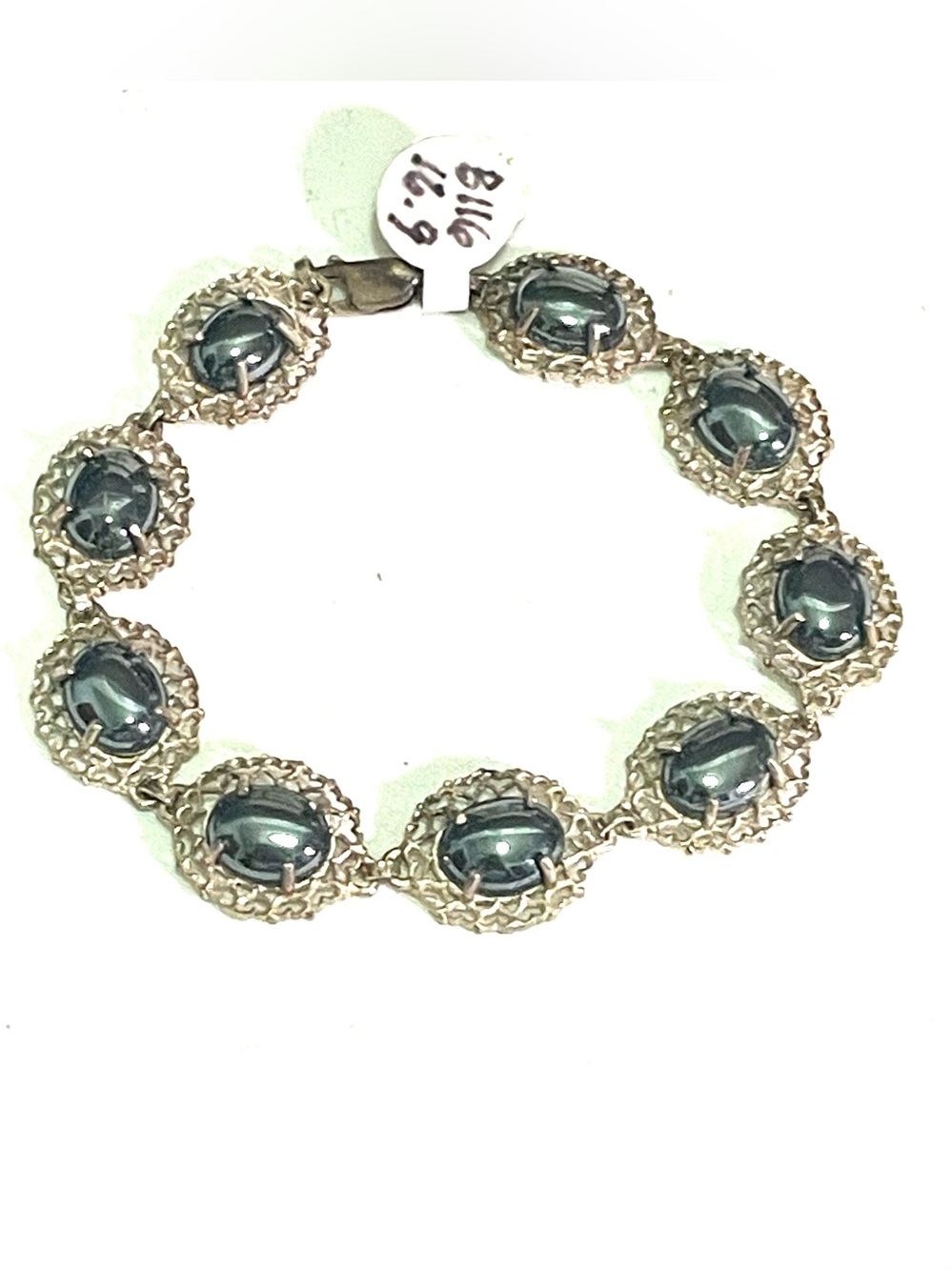 Sterling Hematite Bracelet